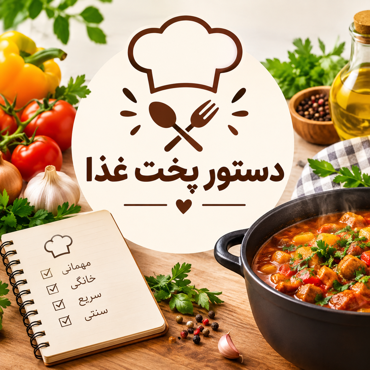 دستور پخت غذا